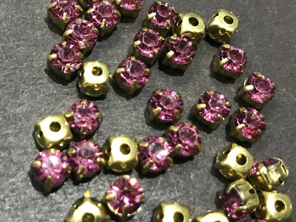 rose-pink-circular-resin-stones-with-catcher-24ss-5-mm-1
