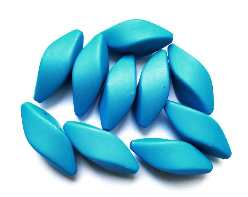 rubberized-blue-twisted-beads