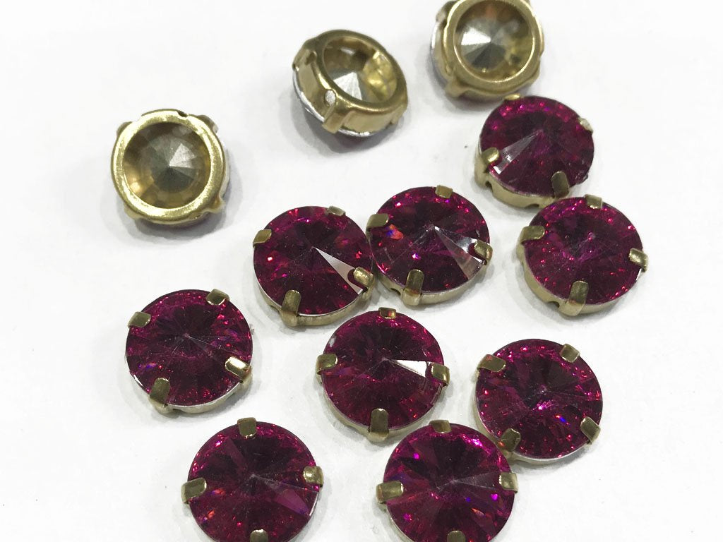 ruby-pink-shiny-opal-circular-resin-stones-with-catcher-12-mm