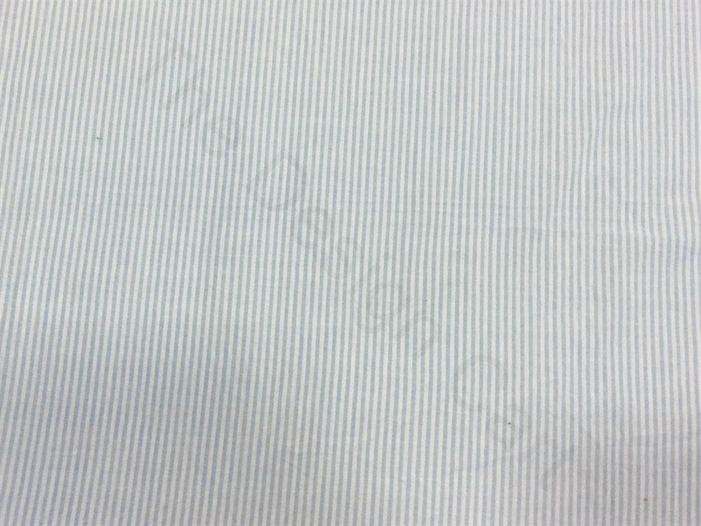 Light Blue Stripes Cotton Fabric | The Design Cart (3743249563682)