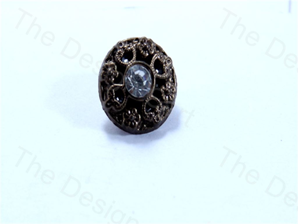 dark-brown-round-center-stone-design-acrylic-buttons