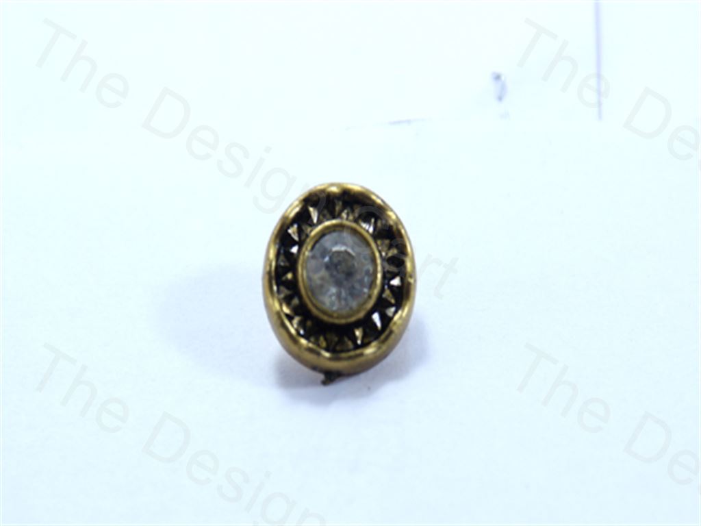 golden-round-tringular-floral-design-acrylic-buttons