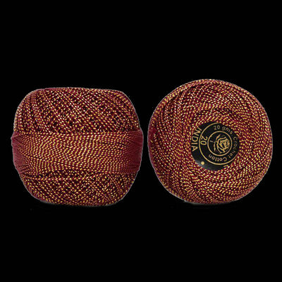maroon-color-lurex-metallic-crochet-cotton-threads