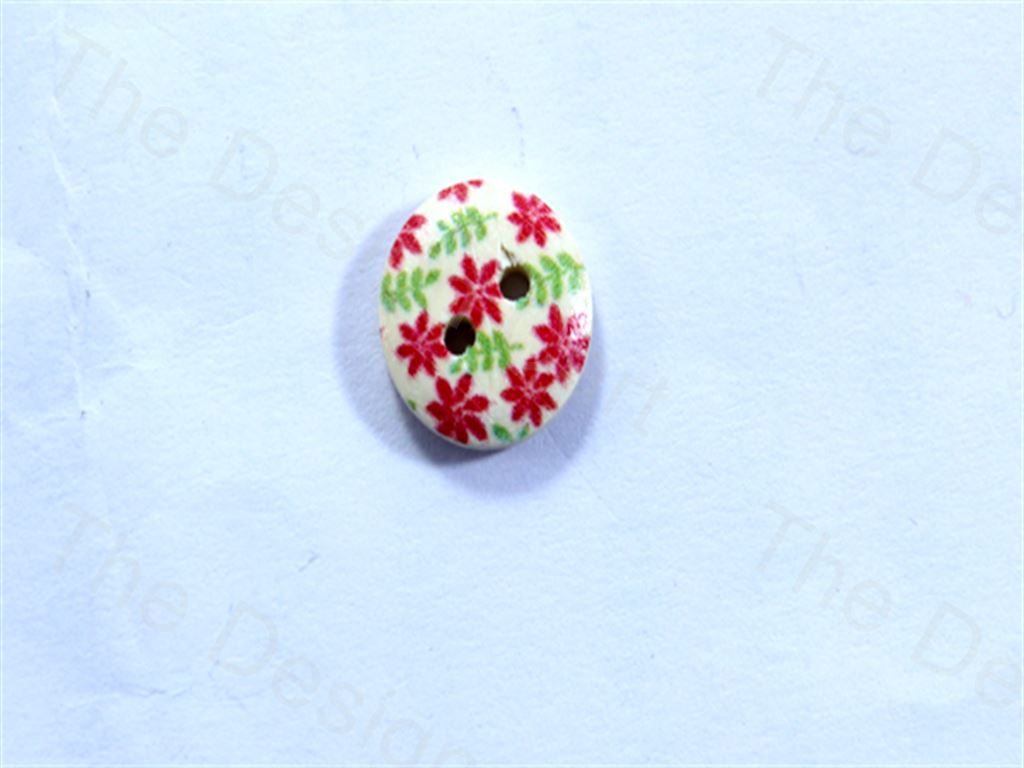 red-white-green-round-flower-and-leaf-design-designer-wooden-buttons