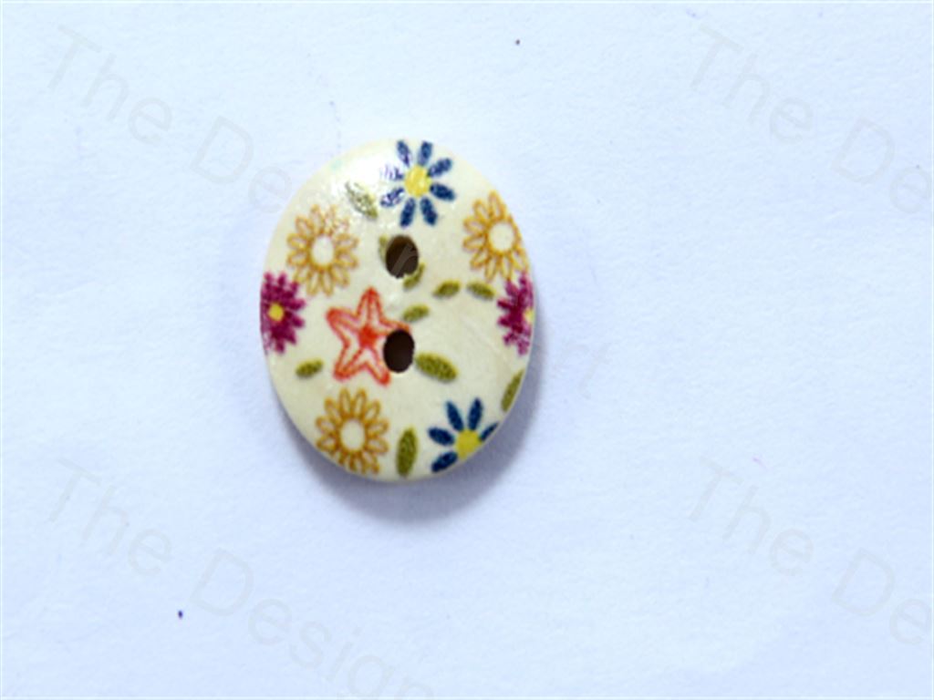 white-round-flower-and-star-design-designer-wooden-buttons