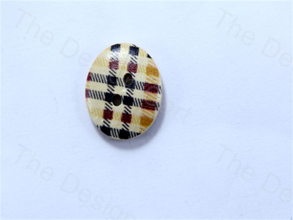 pink-white-black-round-cross-check-design-designer-wooden-buttons