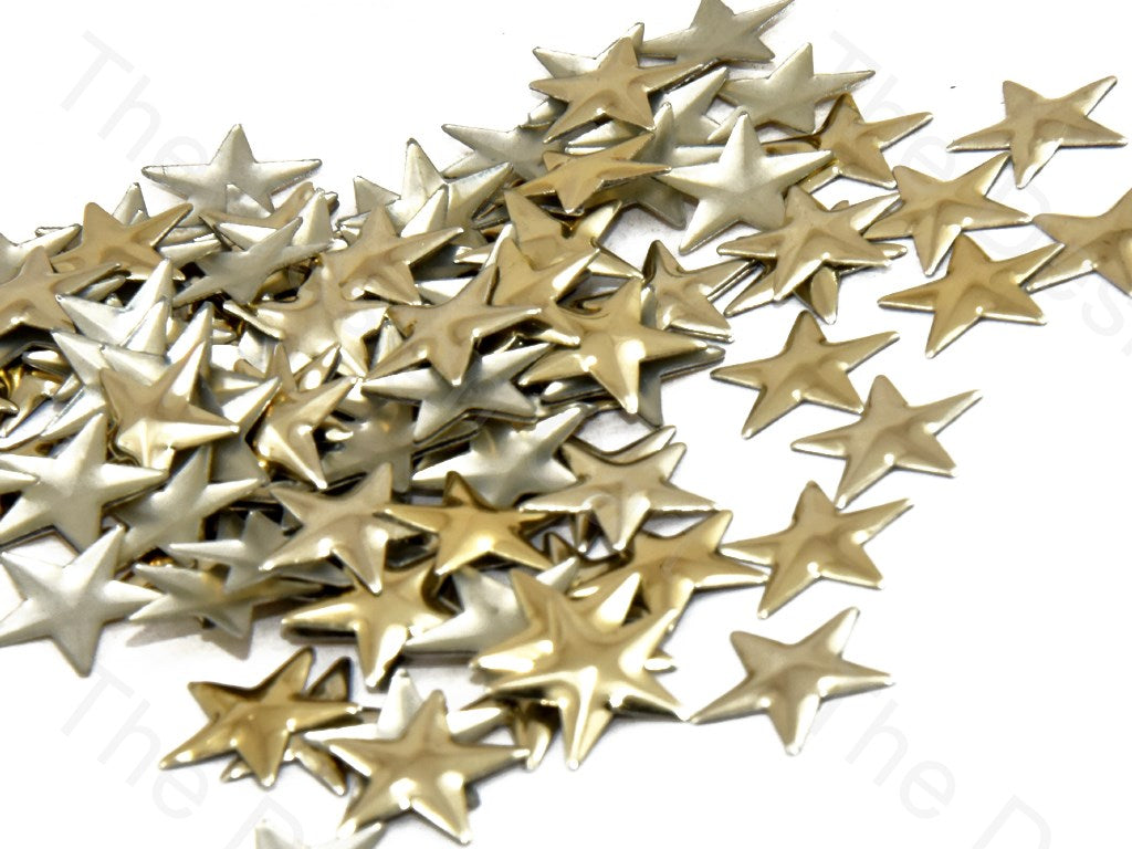 Golden Star Stud Hotfix Rhinestones (188470722594)