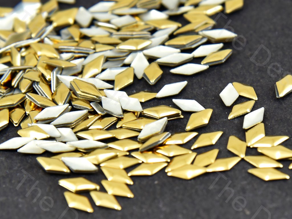 Golden Diamond Stud Hotfix Rhinestones (188471017506)