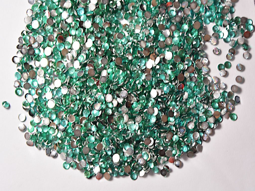 sea-green-circular-stickable-plastic-beads