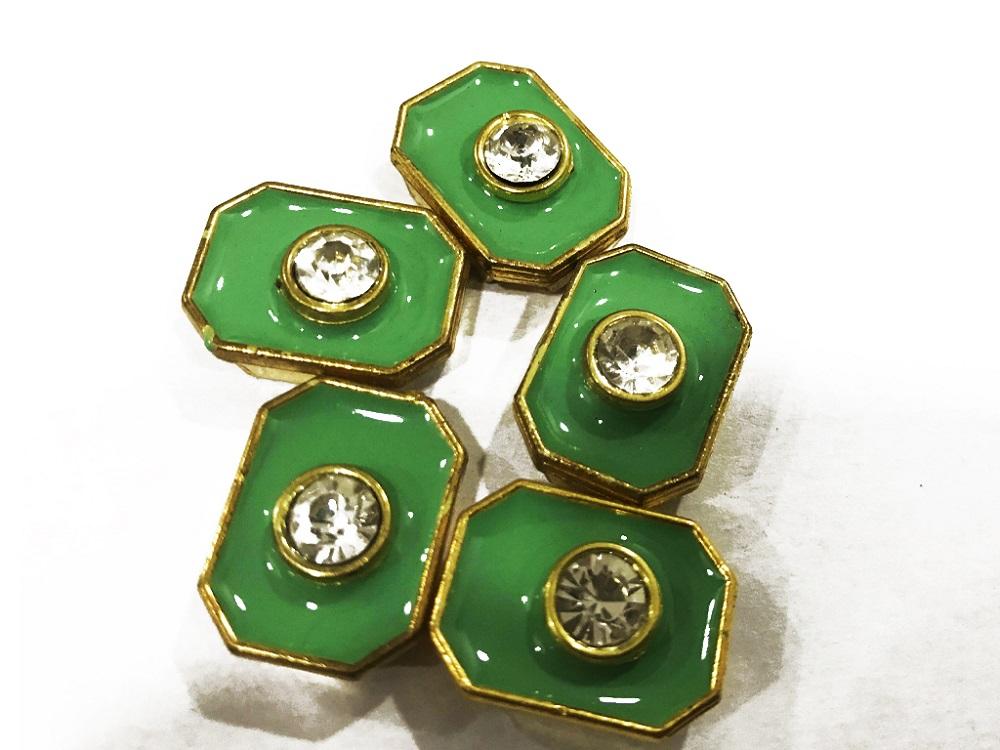 sea-green-enamel-fill-hexagonal-metal-show-buttons-20x15-mm