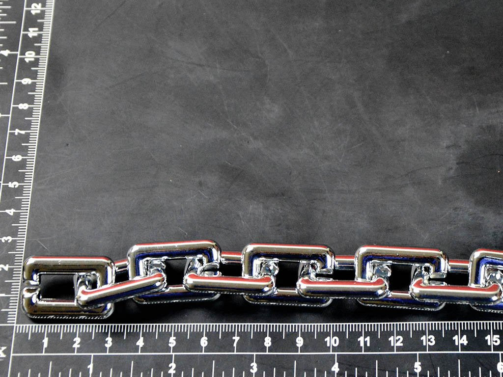 shiny-silver-rectangular-acrylic-chains