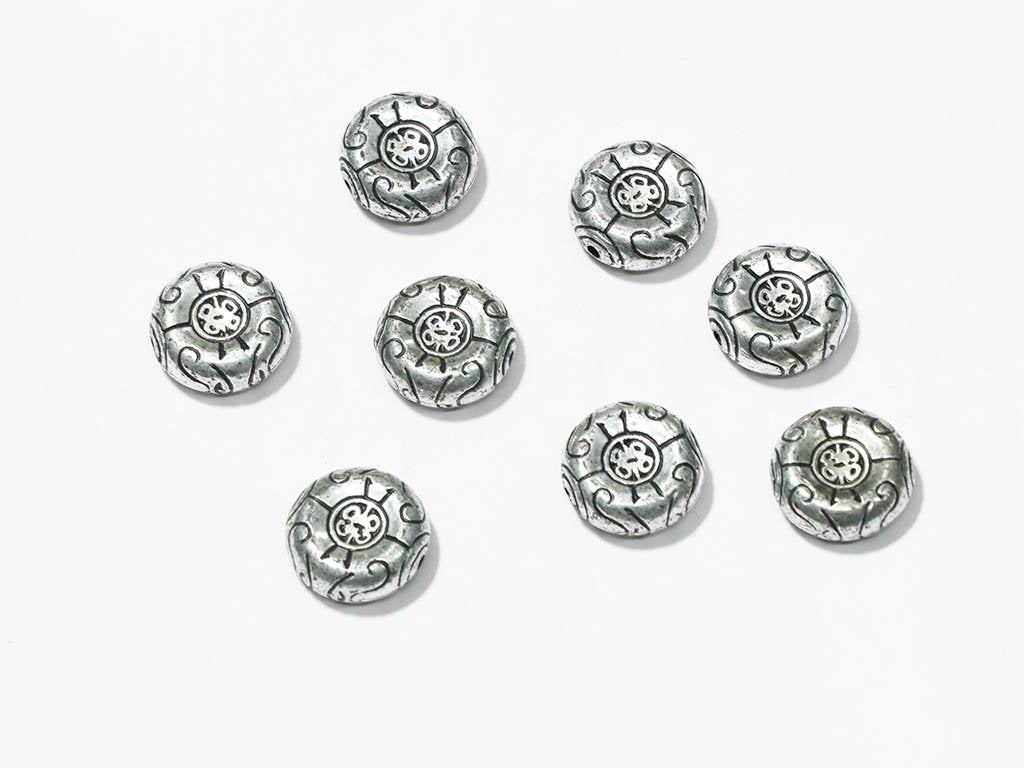 silver-circular-designer-plastic-beads-22-mm
