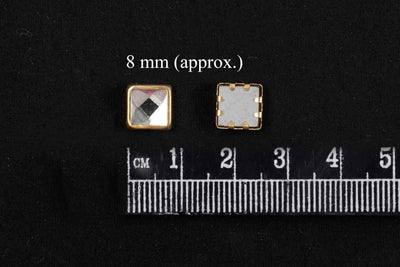 silver-color-square-shape-gluefix-stones