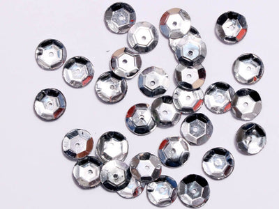 silver-designer-bowl-plastic-sequins