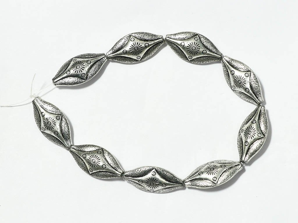 silver-designer-plastic-beads-30x25-mm