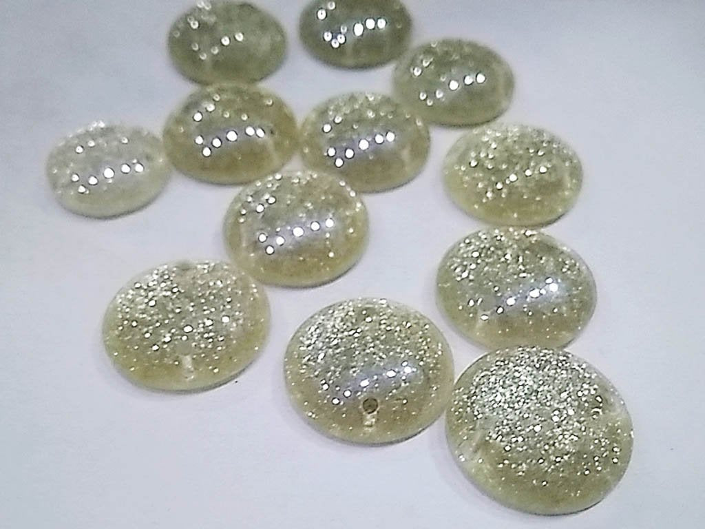 silver-matte-circular-2-hole-glass-stones
