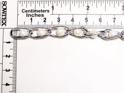 silver-metal-chain-with-plastic-bead