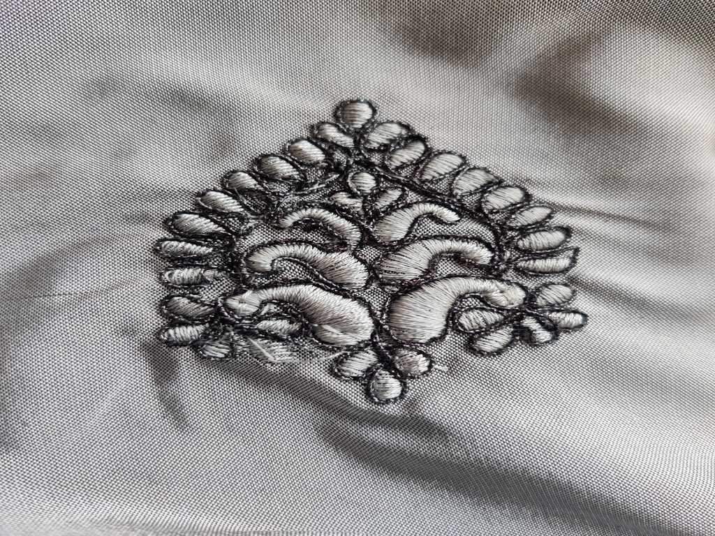 silver-taffeta-silk-with-grey-dori-buttas-all-over