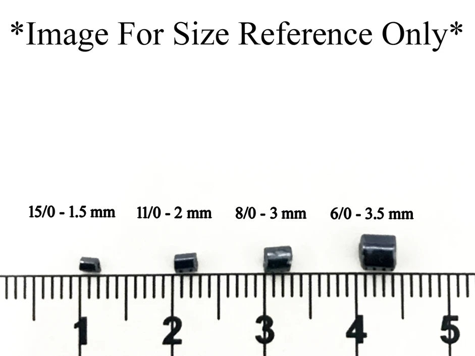 Cream Silky 2 Cut Seed Beads (1620432388130)