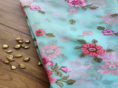 sky-blue-organza-with-colourful-embroidered-flowers-all-over