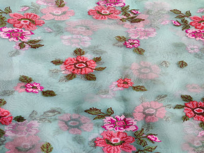 sky-blue-organza-with-colourful-embroidered-flowers-all-over