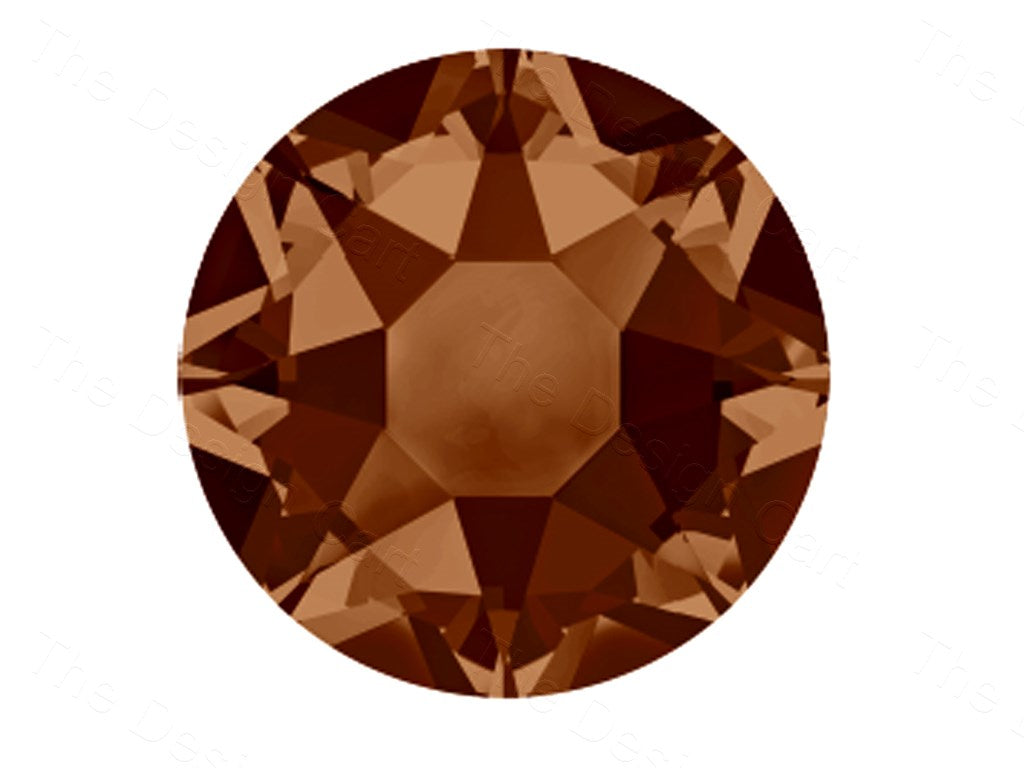 Smoked Topaz Preciosa Hotfix Rhinestones (1628269969442)