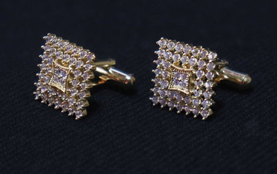 square-crystal-studded-golden-metallic-cufflinks-1