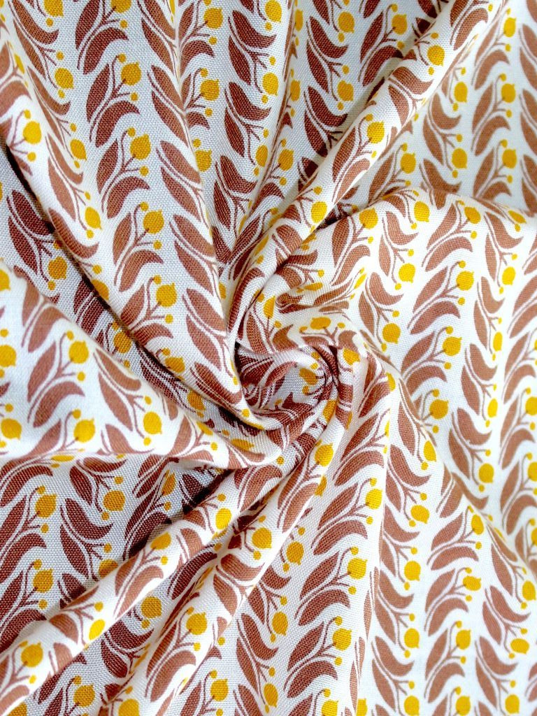 sunny-yellow-cotton-rayon-fabric