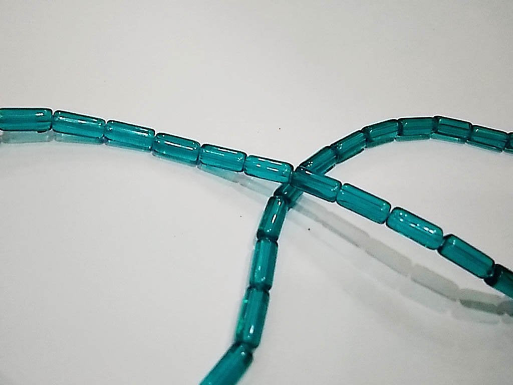 teal-green-transparent-lustre-pipe-pressed-glass-beads-4x10-mm