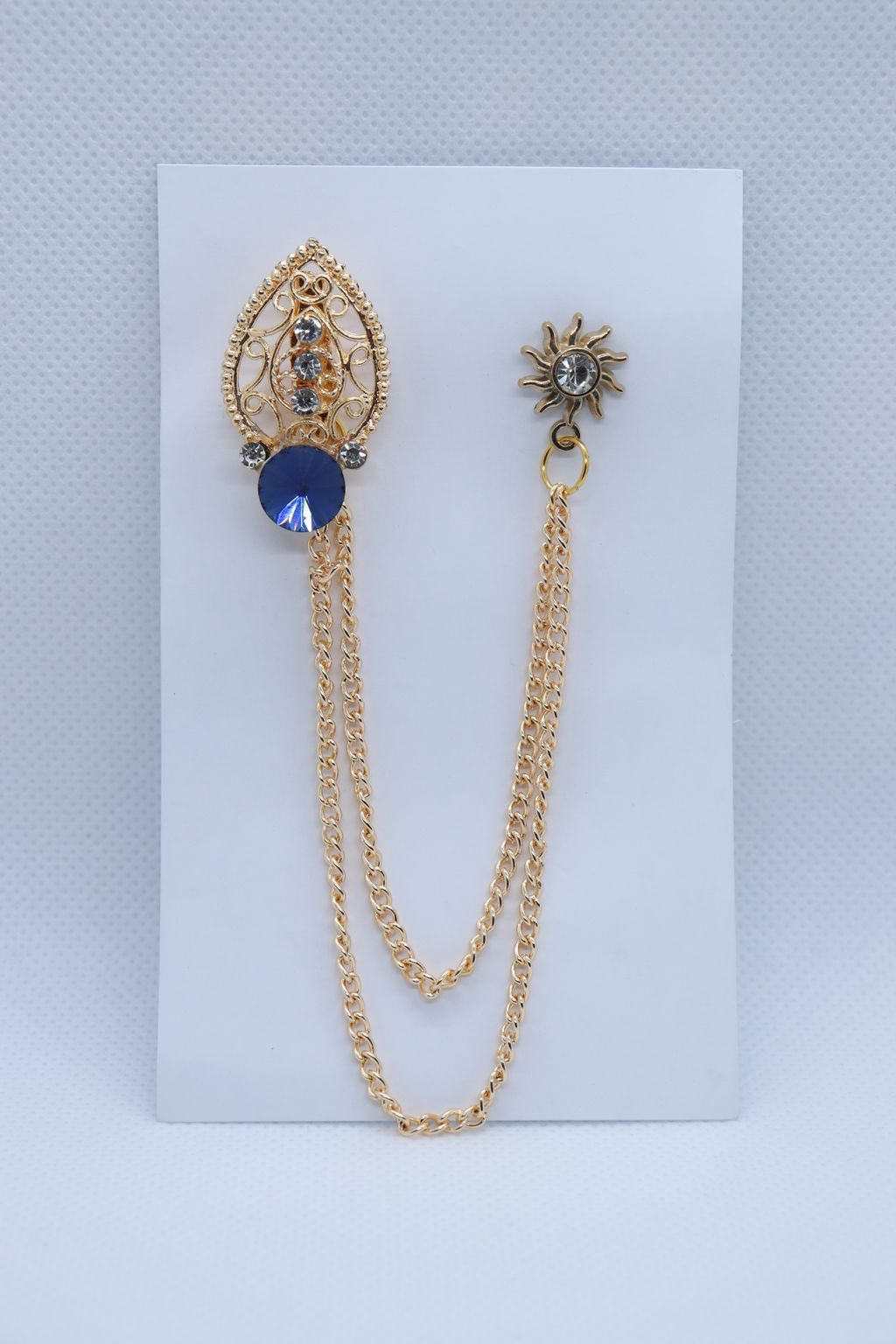 tear-drop-design-with-blue-stone-brooch