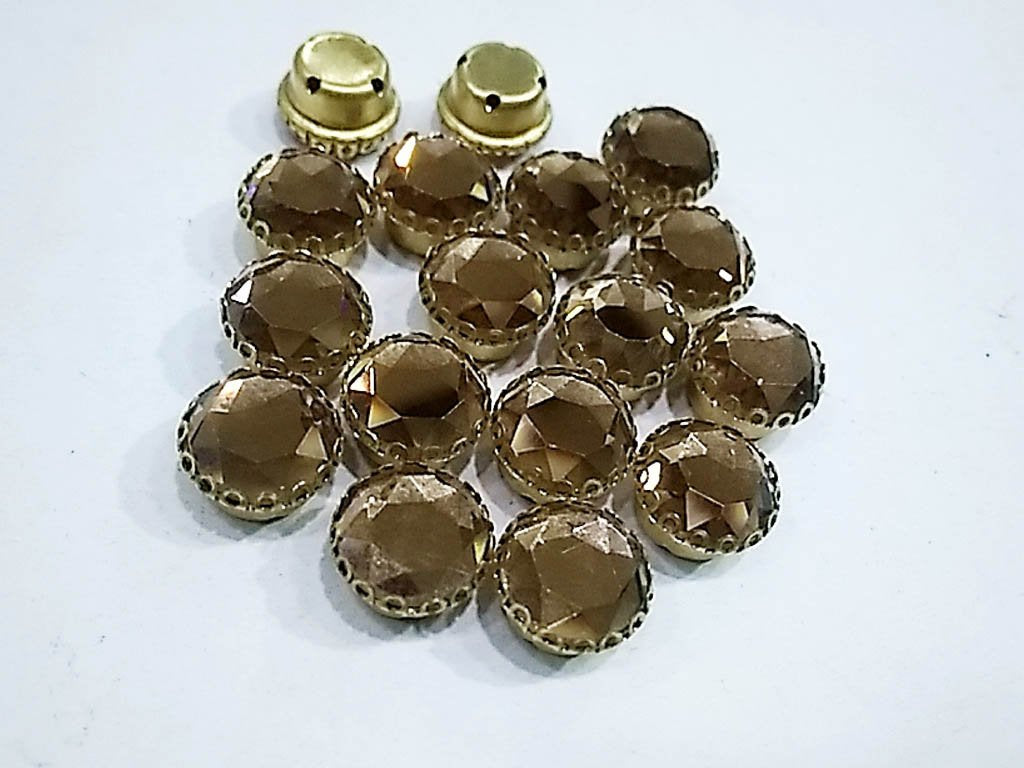 topaz-brown-circular-glass-stone-with-catcher-10-mm
