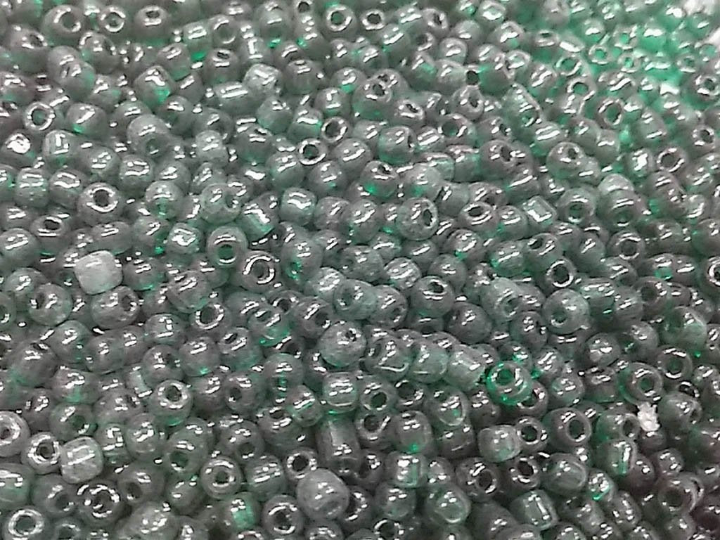 transparent-dark-green-round-rocaille-glass-seed-beads