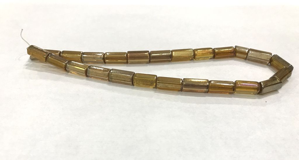 transparent-golden-pipe-shaped-glass-beads