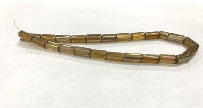 transparent-golden-pipe-shaped-glass-beads