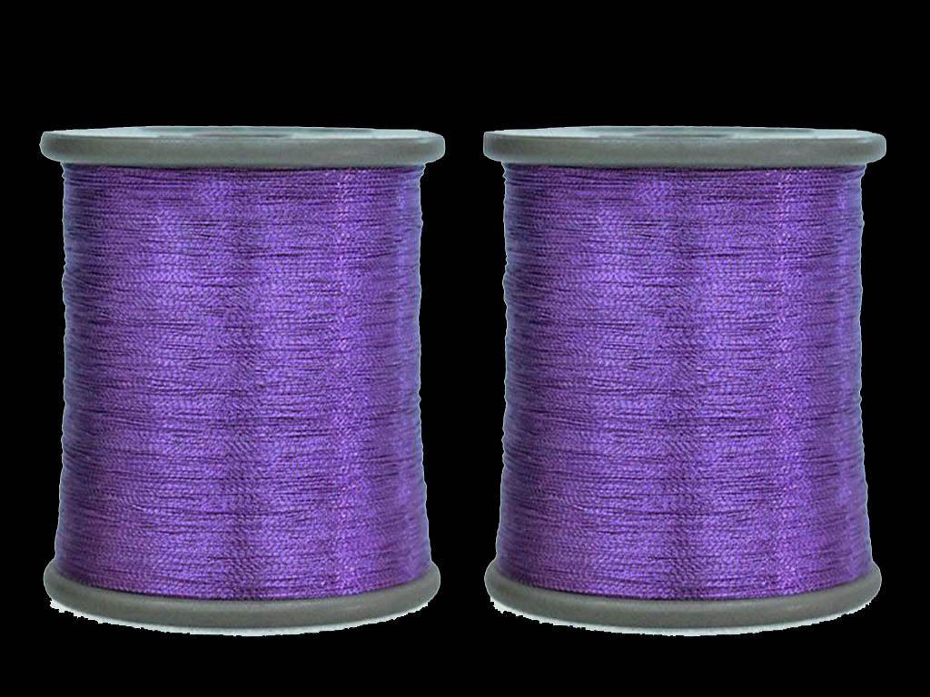 violet-metallic-zari-threads
