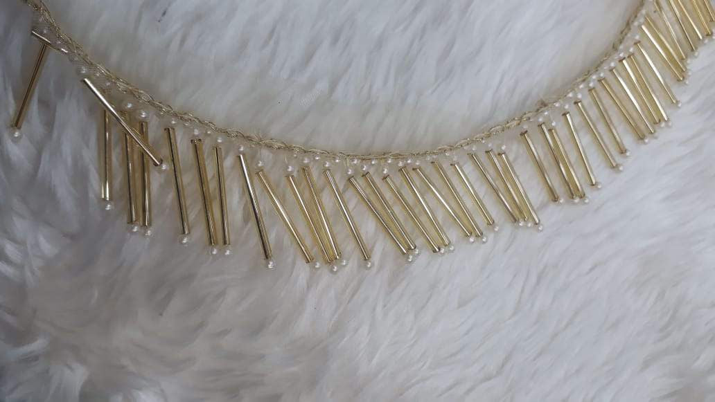white-pearl-and-golden-tassel-handwork-trim-1