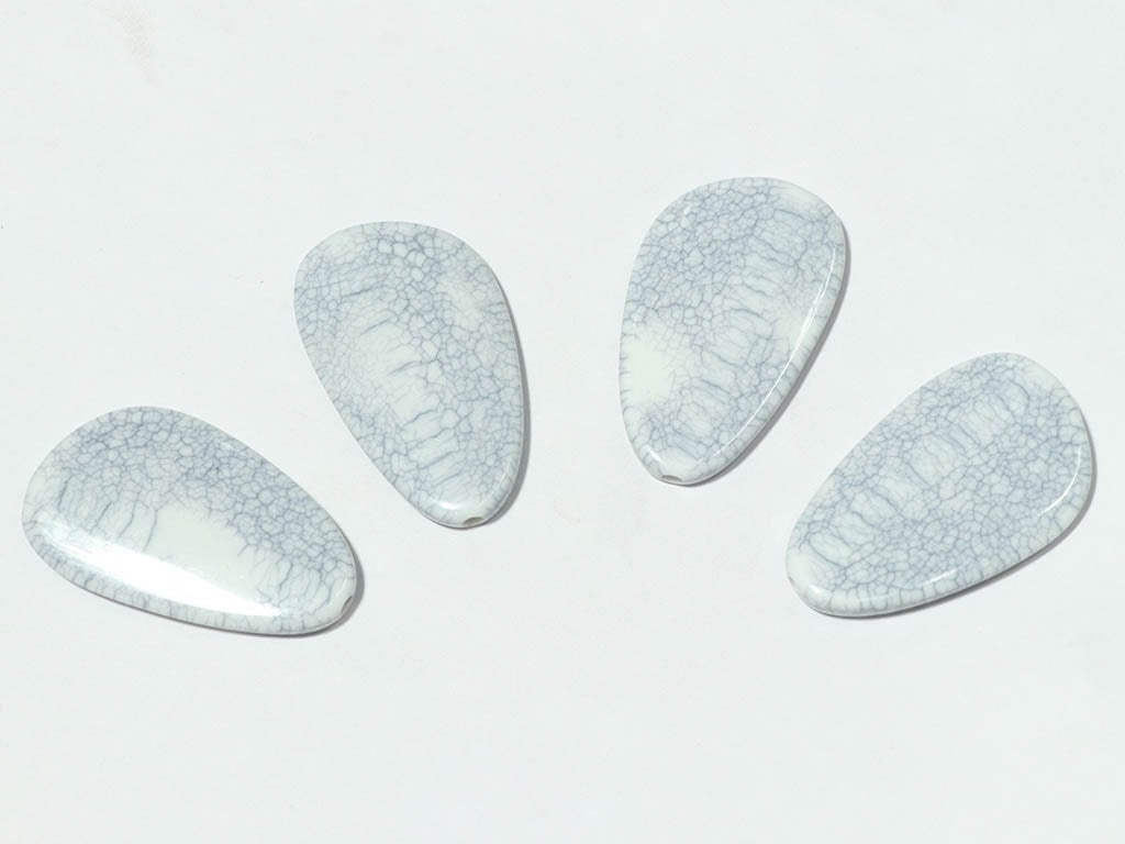 white-gray-designer-uneven-drop-plastic-beads-55x32-mm