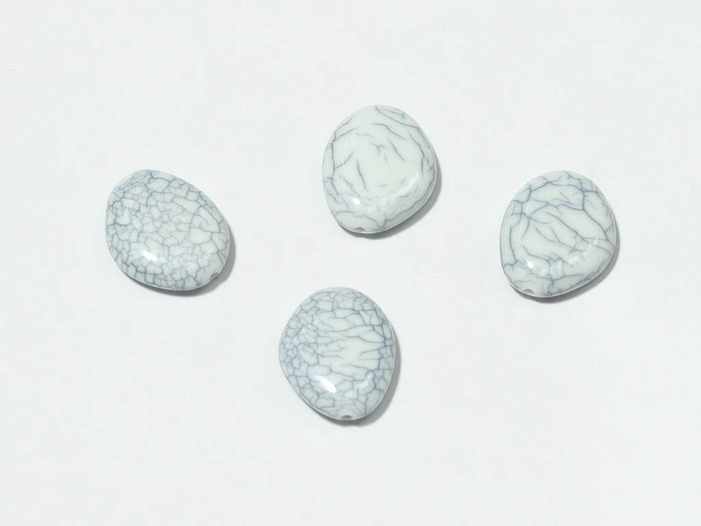 white-gray-designer-uneven-drop-plastic-beads-26x24-mm