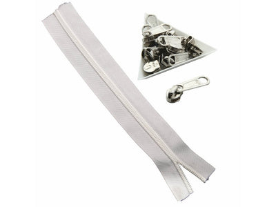 white-nylon-sewing-zippers-size-1-38-inch-and-steel-zip-pullers-runners-for-making-bags-accessories