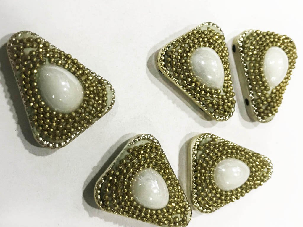 white-stone-triangular-designer-show-buttons-with-plastic-base-22x23-mm