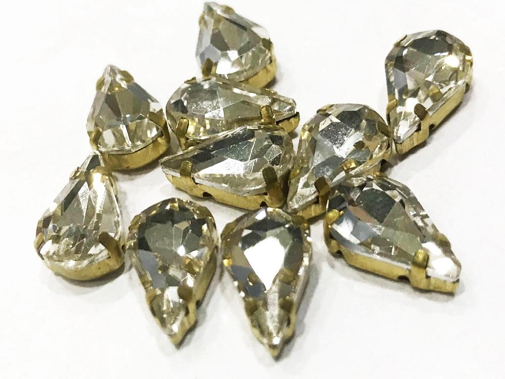 white-transparent-drop-glass-stone-with-catcher-14x10-mm
