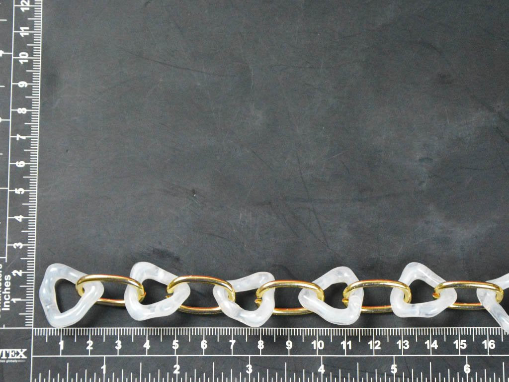 white-transparent-triangular-acrylic-chains