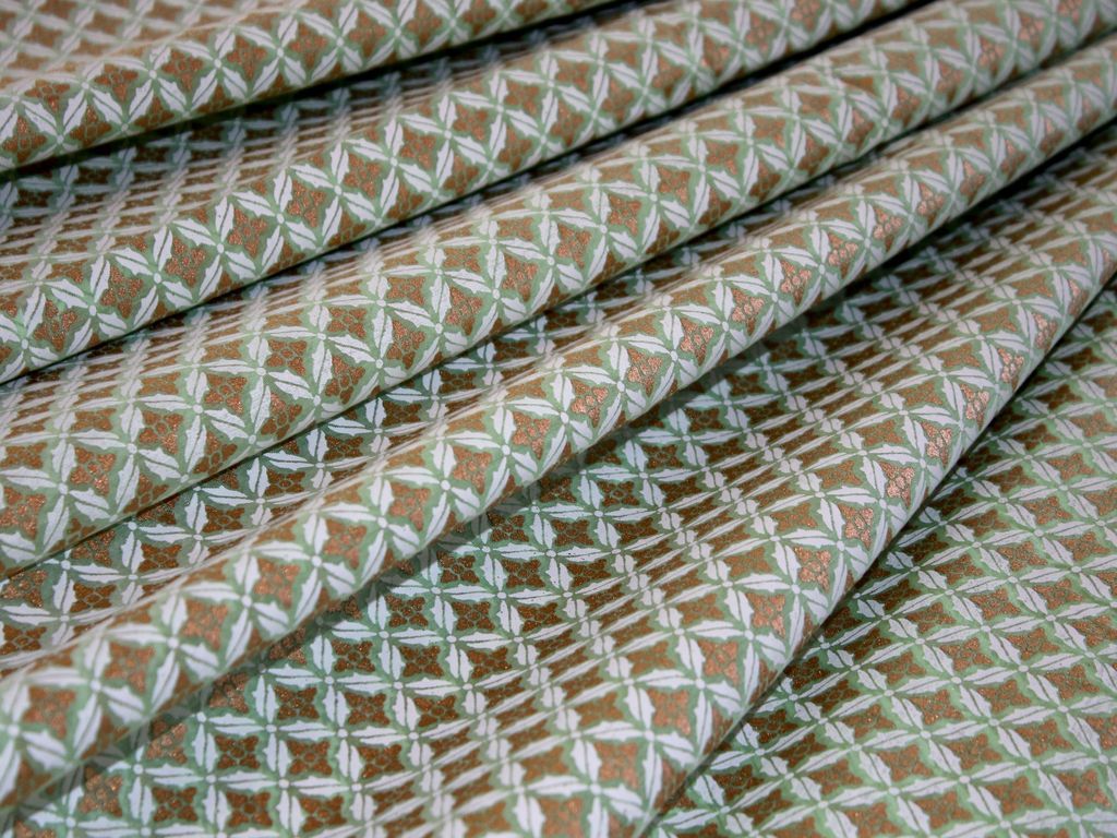 white-and-gold-floral-design-on-green-base-chaderi-fabric