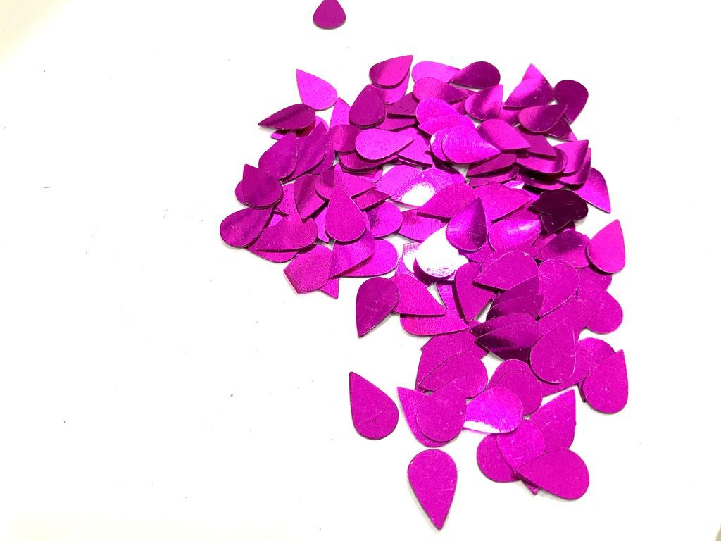 without-hole-magenta-drop-shaped-plastic-sequins12-8mm