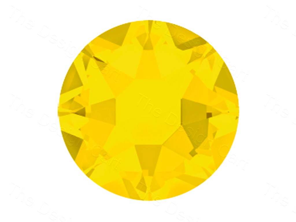 Yellow Opal Swarovski Hotfix Rhinestones (1628270690338)