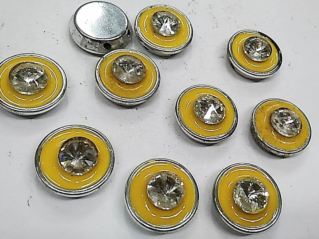 yellow-circular-plastic-stone-with-center-glass-stone-24-mm
