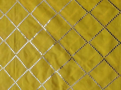 yellow-cotton-loan-fabric-with-silver-hand-embroidered-mirror-work-heavy-jaal