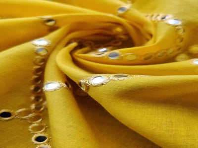 yellow-cotton-loan-fabric-with-silver-hand-embroidered-mirror-work-heavy-jaal