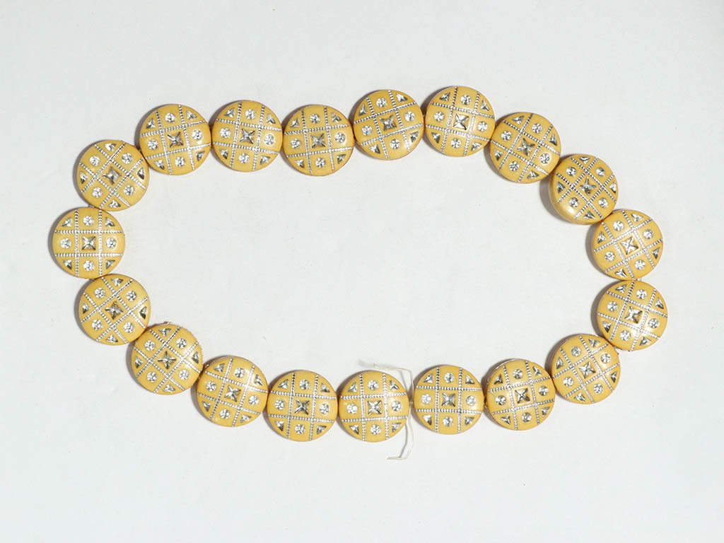yellow-designer-circular-plastic-beads-18mm
