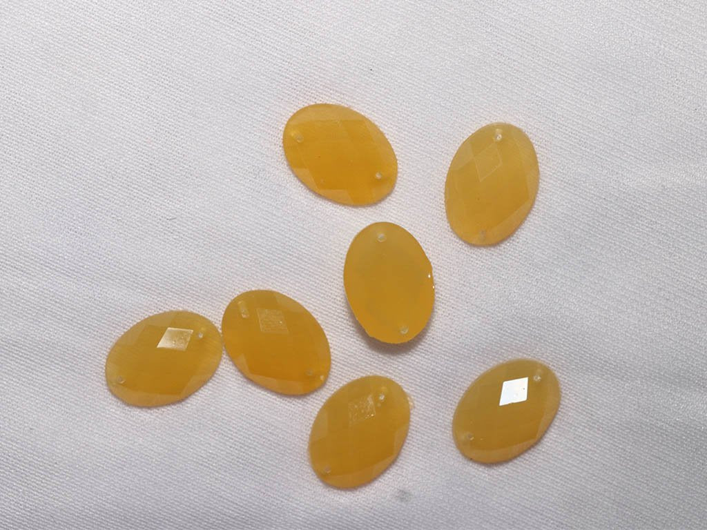 yellow-designer-oval-plastic-stones-18x13-mm